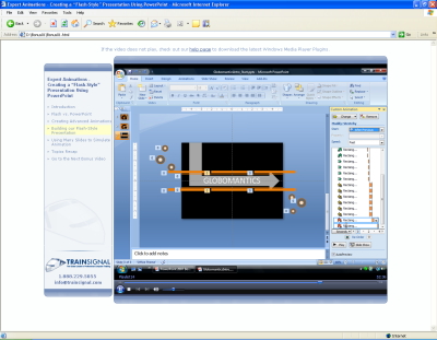 Animations For Powerpoint. PowerPoint 2007 Training by